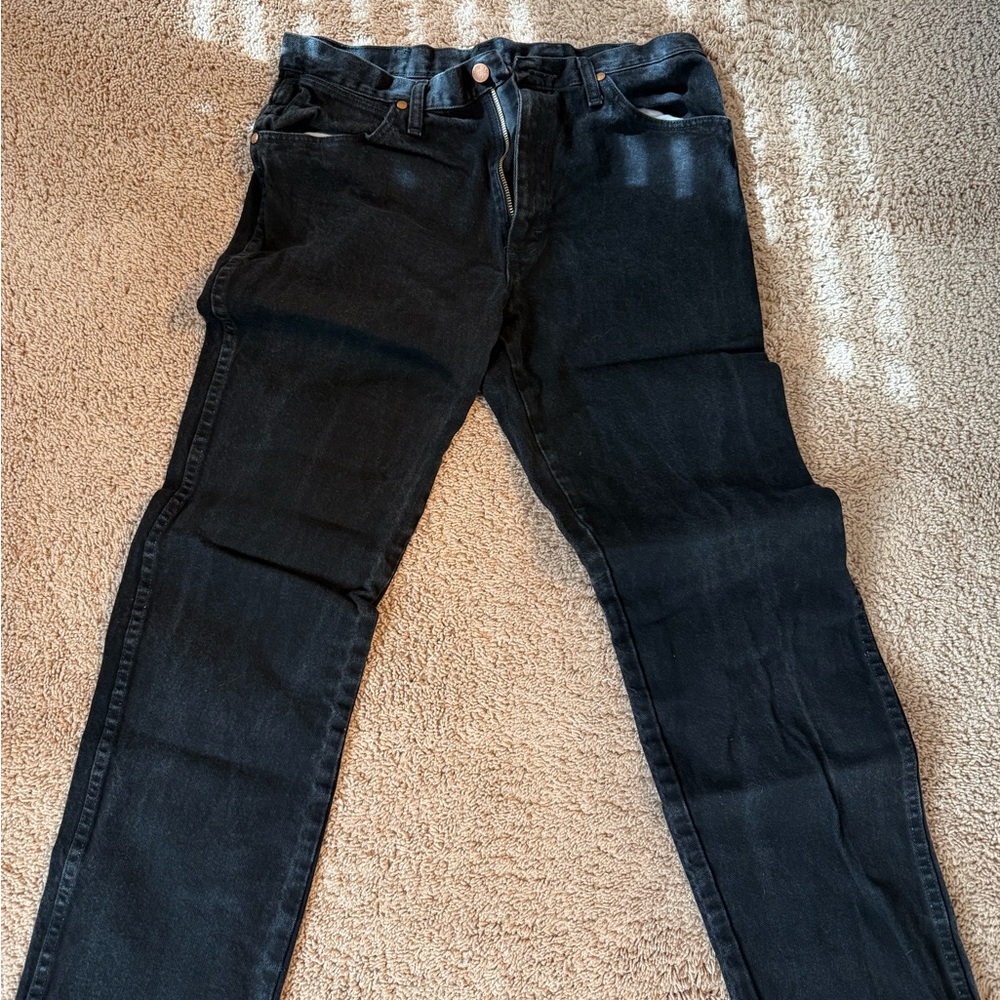 Men's Wrangler Black Jeans
